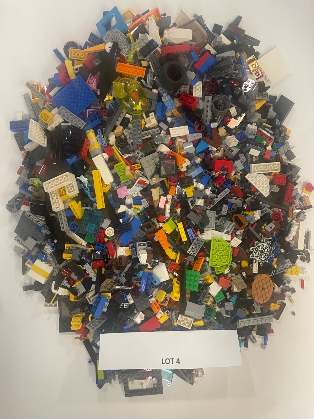 LEGO Bulk 5 LB Mixed Bricks Parts Exact Lot Pictured (Lot 4)